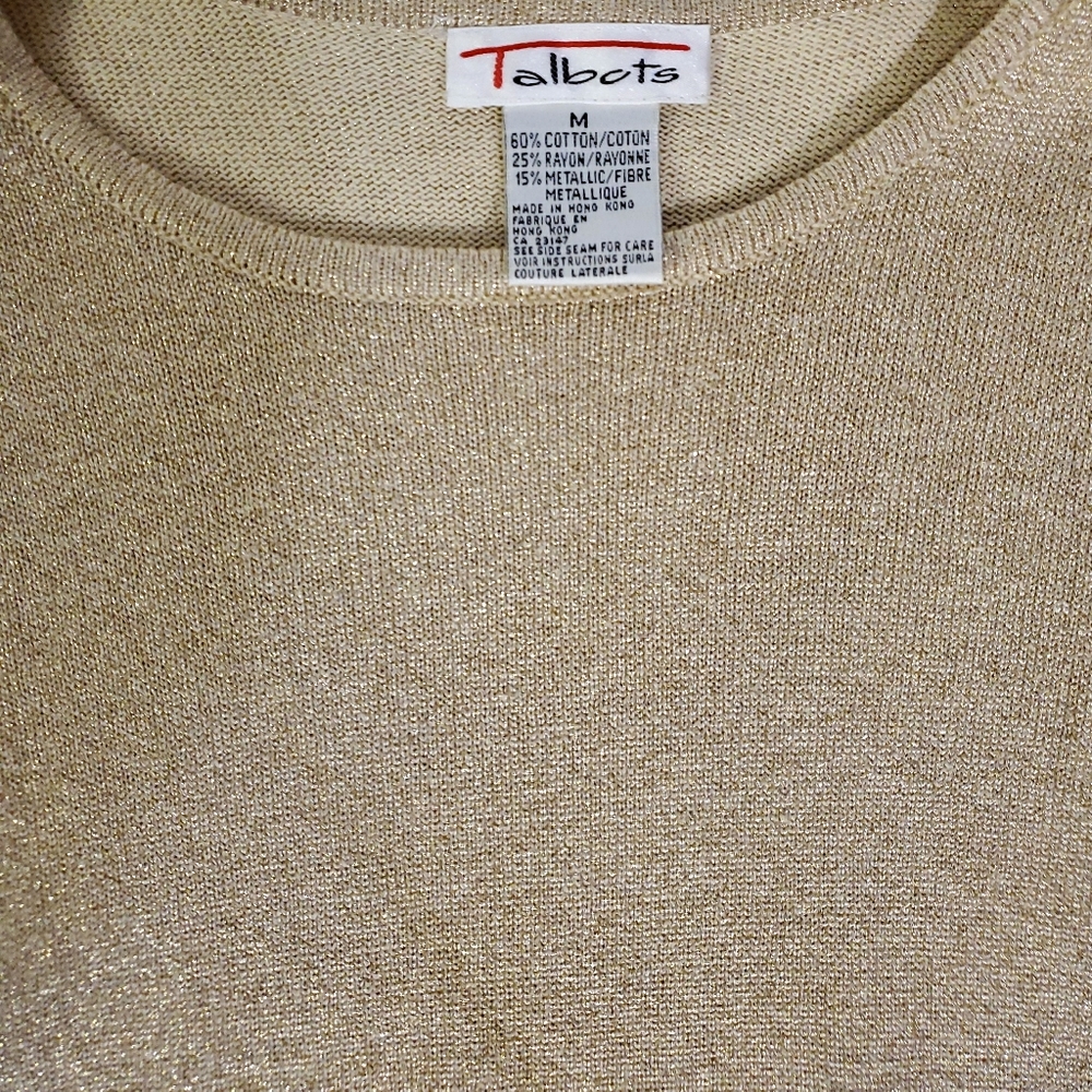 Talbots Metallic Sweater - Picture 4 of 7
